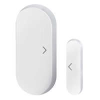 Capteur de fenêtre de porte Zigbee KKmoon Capteur infrarouge intelligent Interrupteur de fenêtre de porte à induction Support de capteur Télécommande mobile Capteur de surveillance de nom personnalisé Capteur d