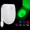 Capteur de mouvement PIR LED veilleuse de toilette 3 effets d