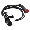 Capteur de vitesse de roue arrière ABS + anneau de vitesse + écrou,  kit de capteur ABS adapté pour BMW Série 1 E81 E87 E88 E82