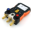 Capteur intelligent ST5750A collecteur électronique système de réfrigération collecteur numérique jauge pression détection de fuite pour 83 types de réfrigérants avec pince de Test pour climatiseur réfrigérateur