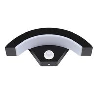 Capteurs de mouvement à LED Applique murale Connexion de câblage dur Induction infrarouge humaine en aluminium IP65 Résistant à l