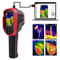Capteurs infrarouges portatifs Imageur thermique portatif 2.8inch 240*320 écran TFT 640*480 résolution de la lumière visible caméra d