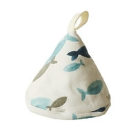 Capuchon de pot triangle à isolation thermique en coton avec poignée de pot