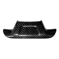 Carbon Fiber Steering Wheel Trim Decoration Cover with/without Hole Replacement for Chevrolet Camaro 2016-2020