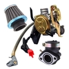 Carburateur Fit pour GY6 50CC 49CC 4 temps Scooter Taotao moteur 18mm Carb filtre à air collecteur d