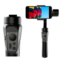 Cardan portatif de suivi intelligent explosif transfrontalier F6 Sport stabilisateur de suivi vidéo à trois axes anti-secousse Guncolor