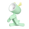 Caricature Lampe de nuit pour enfants Mini Deer Lampes de bureau LED mignons bricolage portable avec porte-téléphone réglable pour les enfants Étudiants Salle de lecture de la chambre