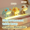 Caricature Lampe de nuit pour enfants Mini-Lampes de bureau LED pour chiens mignons bricolage portable avec porte-téléphone réglable pour les enfants Étudiants Salle de lecture de la chambre