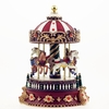 Carousel Music Box Christmas Gift Creative Résine Artisanat Ornements