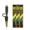 Carpe Pêche Coiffeuses Tressé Thread Curve Shank Crochet de pêche avec Line Carp Rigs Accessoires de pêche