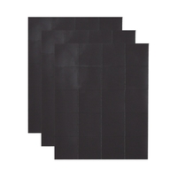 Carrés magnétiques auto-adhésifs de 60 pièces (chaque 20x20x0.5mm) sur 3 feuilles de ruban avec un support adhésif fort pour la carte de visite de calendrier de photos de bricolage