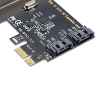 Carte adaptateur PCI-E vers 2 SATA3.0 Carte d