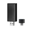 Carte CarPlay sans fil Voiture Dongle câblé à la boîte CarPlay sans fil USB-A/USB-C Compatible avec la voiture CarPlay câblé en usine