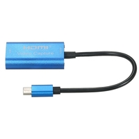 Carte de capture vidéo HD Prise en charge maximale Entrée 4K Sortie 1080P Coque en alliage d