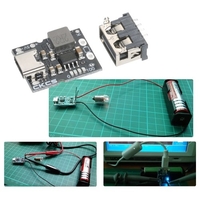 Carte de charge de batterie au Lithium KKmoon 5V 2A entrée de type C avec Module de charge femelle Module de Charge de type C pour bricolage électronique