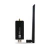 Carte réseau sans fil 1200M Carte réseau sans fil USB3.0 Adaptateur WiFi USB Carte réseau sans fil double fréquence Noir