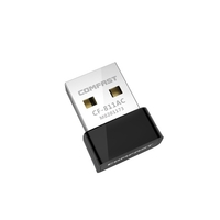Carte réseau sans fil COMFAST CF-811AC 650M prise en charge de la carte réseau USB Portable 2.4G / 5.8G WiFi double bande adapté pour ordinateur portable PC