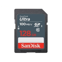 Carte SD SanDisk SDUNB 128 go C10 SDHC/SDXC UHS-I carte mémoire étanche antichoc haute vitesse 80 mo/s vitesse de lecture