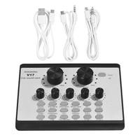 Carte son en direct BT Mini Mixeur audio multifonctionnel pour changement de voix