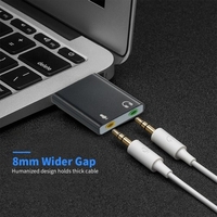 Carte son externe USB 7.1 USB à 3.5mm adaptateur micro écouteur carte son micro prise casque casque stéréo sans pilote pour ordinateur portable PC