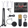 Carte son multi-fonctionnelle en direct BM800 Ensemble de microphones Équipements d