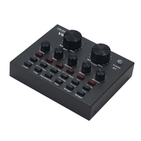 Carte son multifonctionnelle BT Live Carte son de mixage audio intelligent pour ordinateurs et téléphones portables Live Sound