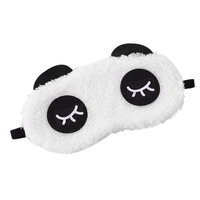 Cartoon Eyeshade belle Expression Style masque pour les yeux voyage usage domestique doux sommeil confortable bandeau
