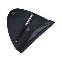 Cas de plume en cuir antique fontaine Handmade Sleeve Bag Pouch Protector pour stylo à bille Stylo à bille unique 7 * 1.2 