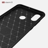 Cas de téléphone Fibre de Carbone Dessin TPU Couverture de Protection de Téléphone Simple Léger Protecteur de Téléphone Mobile pour Xiaomi 8