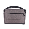 Cas Polyester Caméra en forme de Cuboid DSLR Sac à bandoulière Portable Mode pour 1 Caméra 2 lentilles et petits accessoires pour Canon Nikon Sony FujiFilm Olympus Panasonic