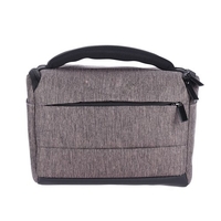 Cas Polyester Caméra en forme de Cuboid DSLR Sac à bandoulière Portable Mode pour 1 Caméra 2 lentilles et petits accessoires pour Canon Nikon Sony FujiFilm Olympus Panasonic