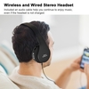 Casque Bluetooth Over-Ear Casque pliable sans fil et filaire sur l