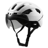 Casque de cyclisme respirant avec lunettes magnétiques pour feux arrière Femmes Hommes Casque de sécurité léger Casque de vélo