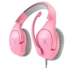 Casque de jeu Kingston HyperX Cloud Stinger avec microphone à réduction de bruit pour console de jeu PC téléphone portable rose