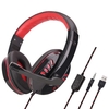Casque de jeu lumineux SY755MV Casque de jeu supra-auriculaire avec microphone PC Gamer 3, 5 mm Casque antibruit Compatible avec PS4 Xbox Ordinateur portable