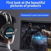 Casque de jeu stéréo X9 7.1 Virtual Surround Bass Gaming Écouteur Over-ear Game Casque Prise USB Contrôle du volume avec micro LED pour ordinateur PC Gamer