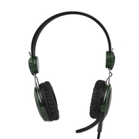 Casque de jeu sur l