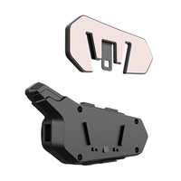 Casque de moto BT Intercom Casque BT avec 3 peaux colorées