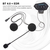 Casque de moto casque Bluetooth 4.0 + EDR casque casque sans fil casque écouteurs mains libres avec micro musique contrôle d