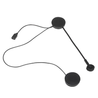 Casque de moto Casque BT intercom Heaphones Casque sans fil Écouteur Mains libres avec Microphone Contrôle d
