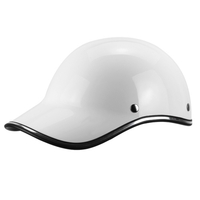 Casque de moto vélo vélo casquette de baseball casque demi-casque pour hommes femmes adultes