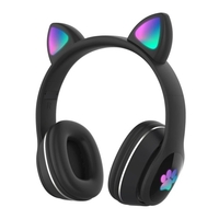 Casque de musique sur l