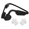 Casque de natation à conduction osseuse Casque Bluetooth5.0 Combiné sans fil mains libres avec FM IPX8 Lecteur MP3 étanche 8 Go à oreille ouverte avec microphone