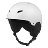 Casque de ski femme homme avec protège-oreilles amovible Casque de snowboard femme homme avec lunettes à sangle fixe Casque de ski de sécurité Casque de sport de ski