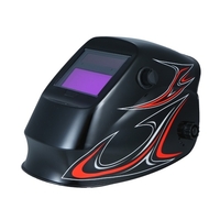 Casque de soudage Solar Powered Auto Darkening Auto Helmet Protective Shield with Shade Variable of DIN9 to DIN13 Convient pour ARC TIG MIG Spot Micro Wire AC DC Plasma Welders / Cutters
