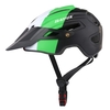 Casque de vélo avec feu arrière à LED Casques de vélo de route de montagne Casque de protection de sécurité Sport de plein air avec visière amovible