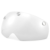 Casque de vélo de montagne casque de moto avec rétro-éclairage visière magnétique amovible protection UV pour hommes femmes