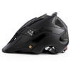 Casque de vélo léger avec doublure amovible douce et visière réglable Hommes Femmes Casque de course sur sentier Casque de vélo moulé pour équipement de vélo de montagne sur route