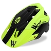Casque de vélo léger avec doublure amovible douce et visière réglable Hommes Femmes Casque de course sur sentier Casque de vélo moulé pour équipement de vélo de montagne sur route