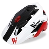 Casque de vélo léger avec doublure amovible douce et visière réglable Hommes Femmes Casque de course sur sentier Casque de vélo moulé pour équipement de vélo de montagne sur route